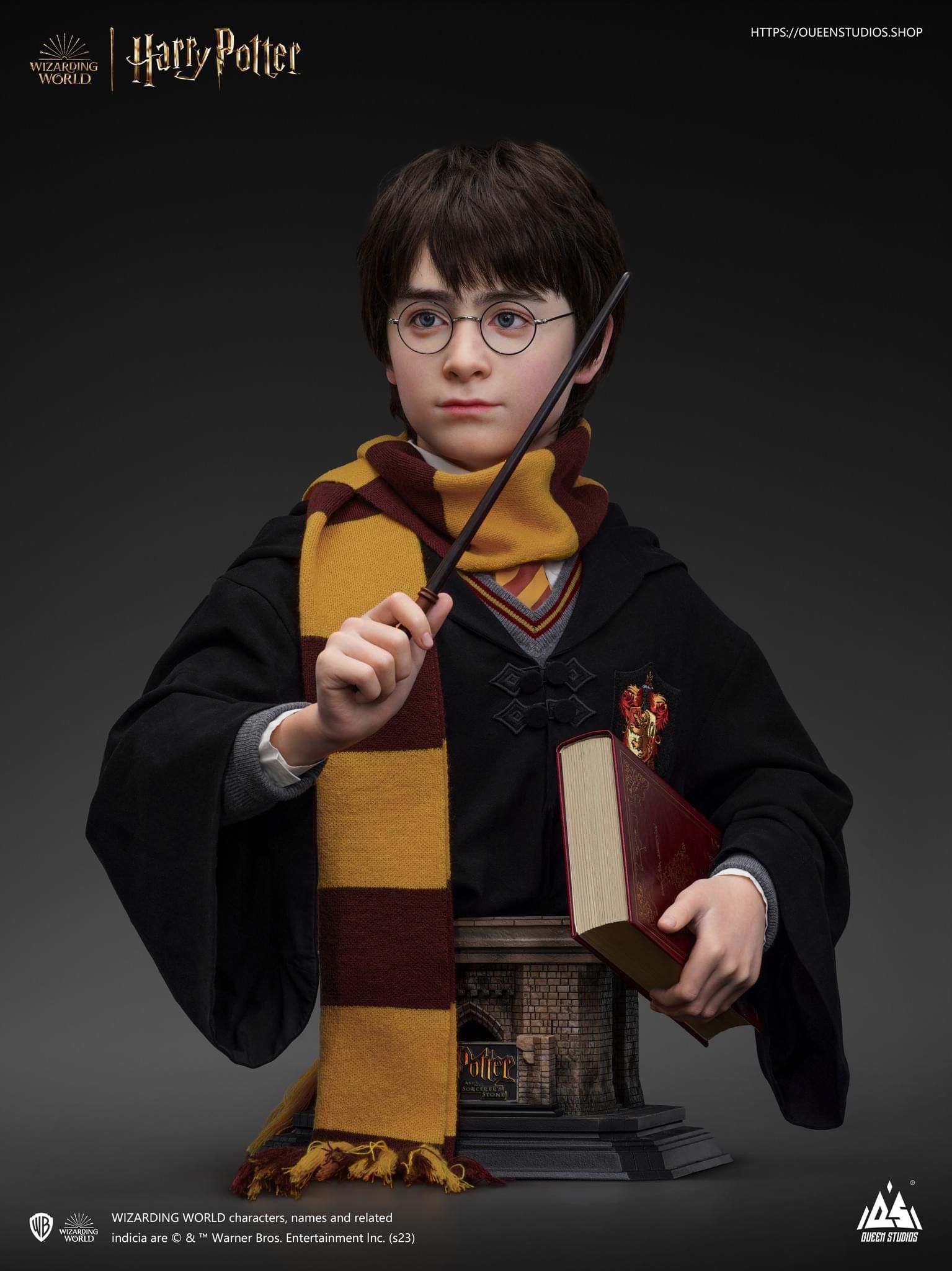 Harry Potter แฮรี่ Bust Life Size by Queen Studios (มัดจำ) [[SOLD OUT]]