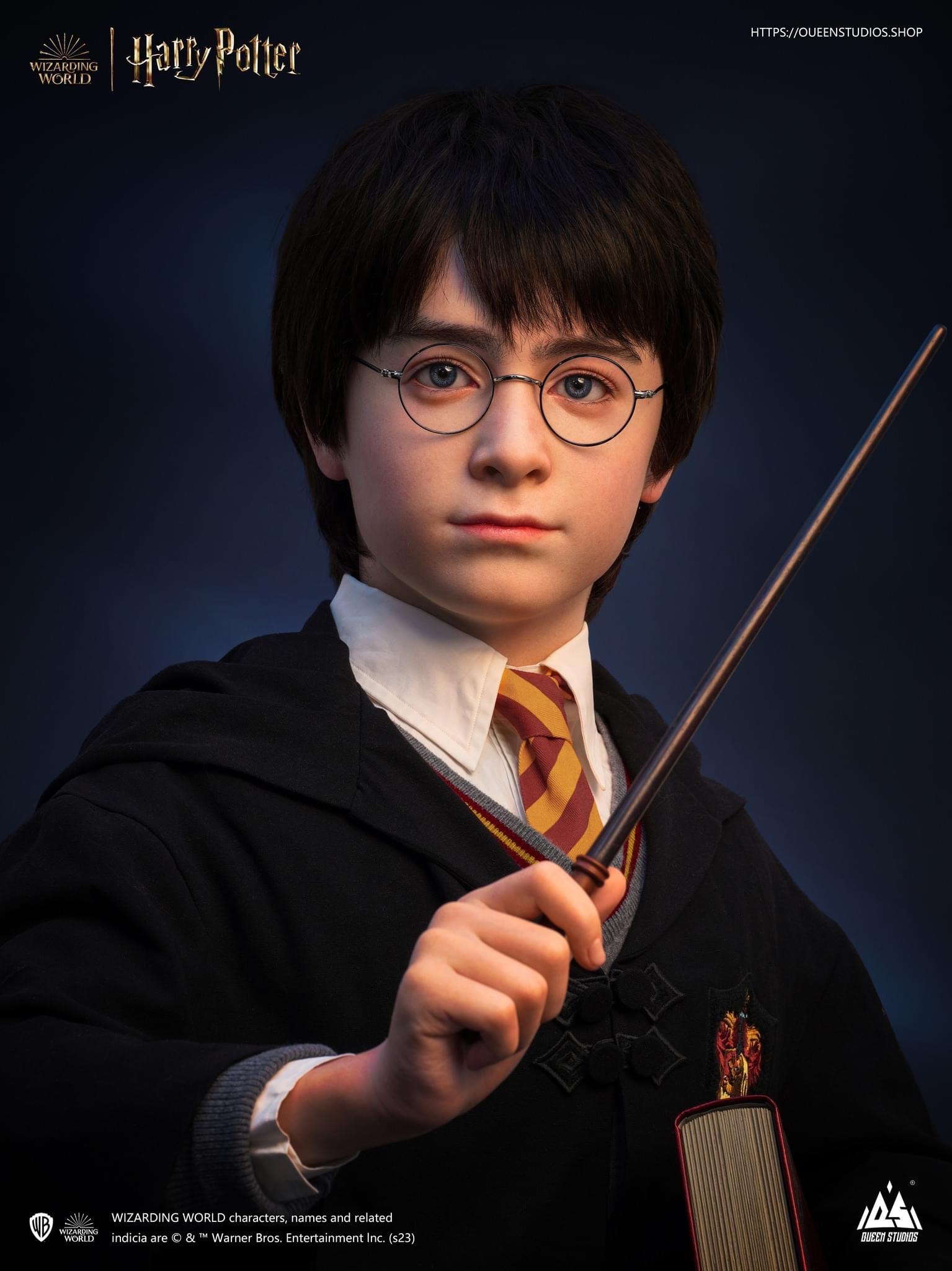 Harry Potter แฮรี่ Bust Life Size by Queen Studios (มัดจำ) [[SOLD OUT]]