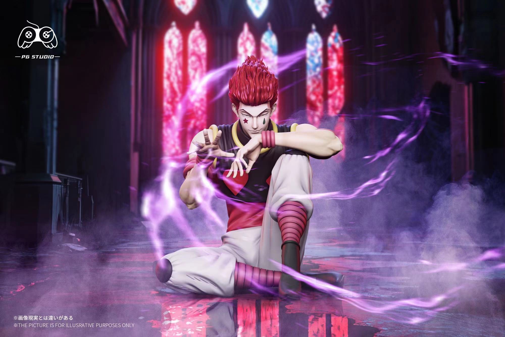 Red Hisoka Sitting ฮิโซกะ by PG Studio (มัดจำ)