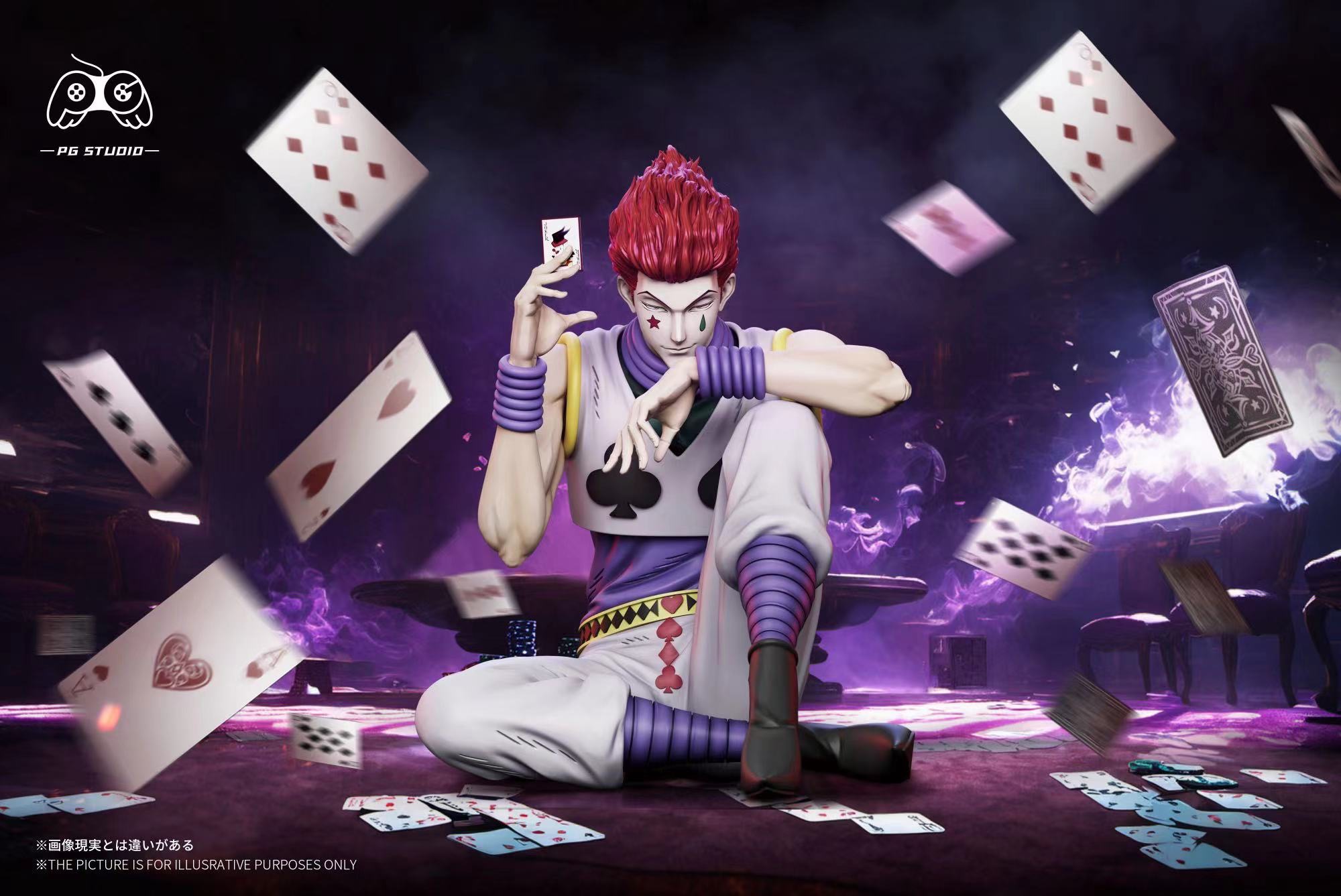 Purple Hisoka Sitting ฮิโซกะ by PG Studio (มัดจำ)