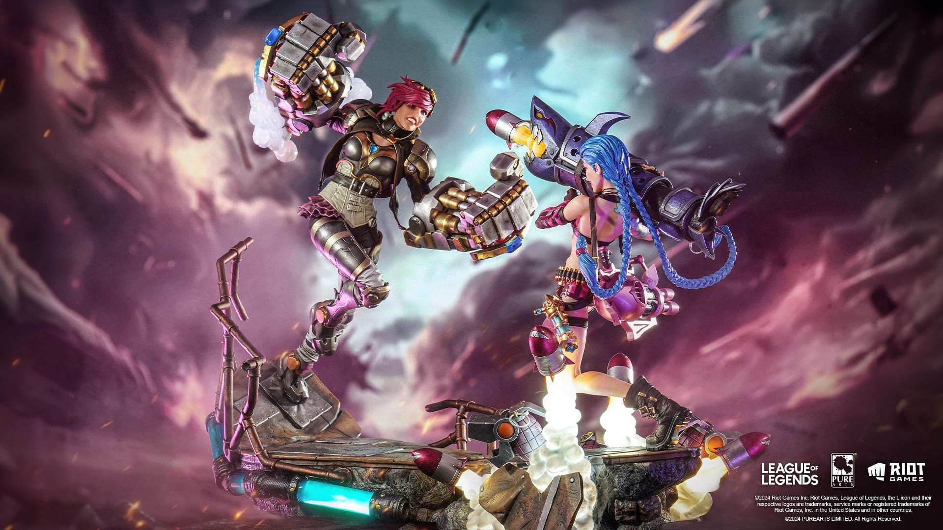 Jinx & Vi by PureArts (มัดจำ)