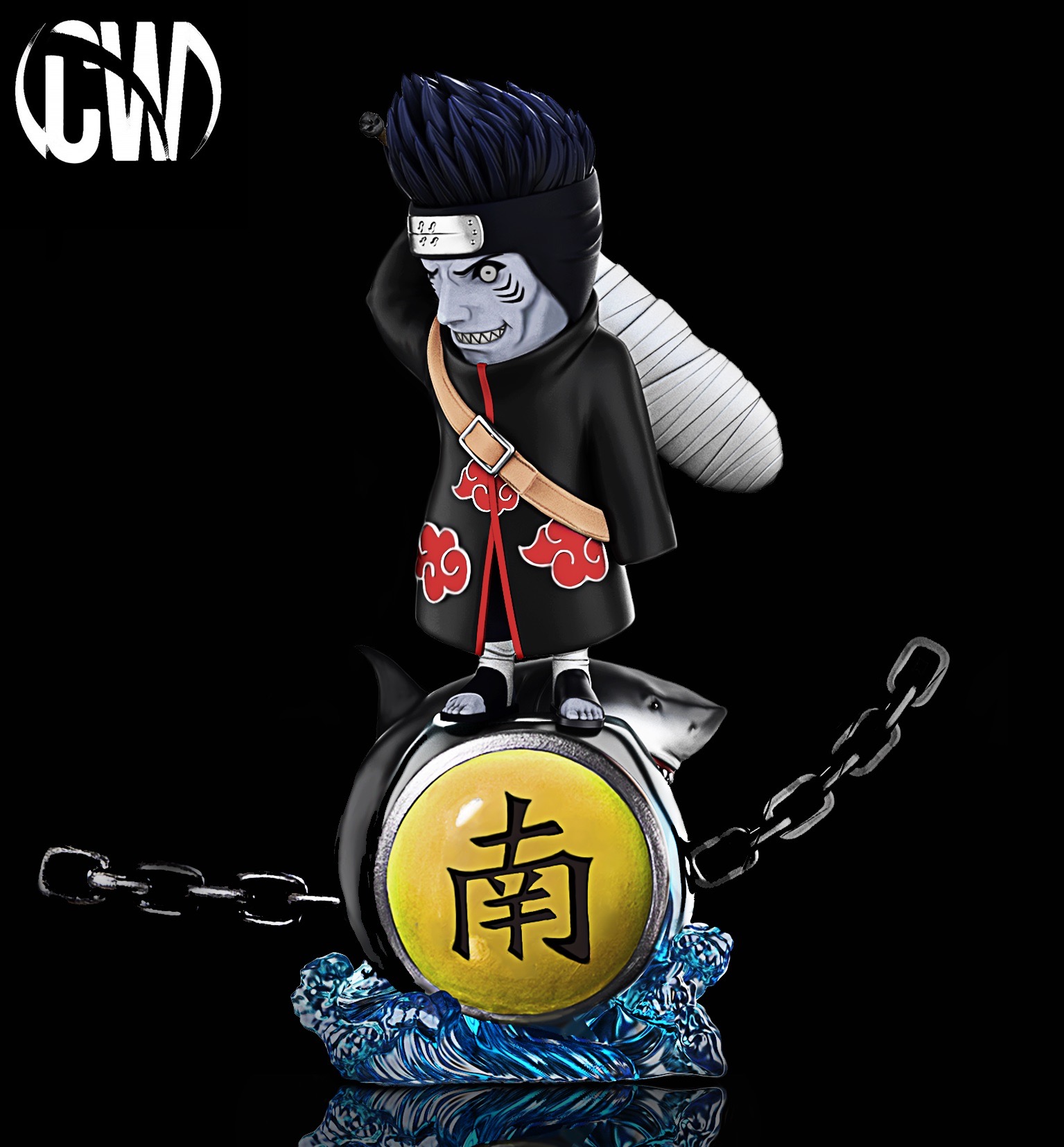 ตัวจิ๋ว Akatsuki Kisame คิซาเมะ แสงอุษา by CW Studio (มัดจำ) [[SOLD OUT]]