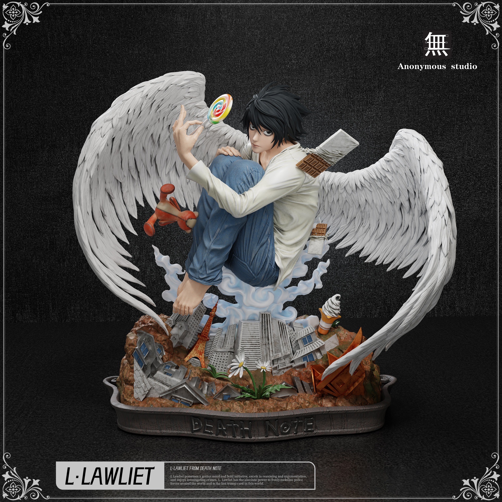 [White] L Lawliet แอล by Anonymous Studio (มัดจำ)