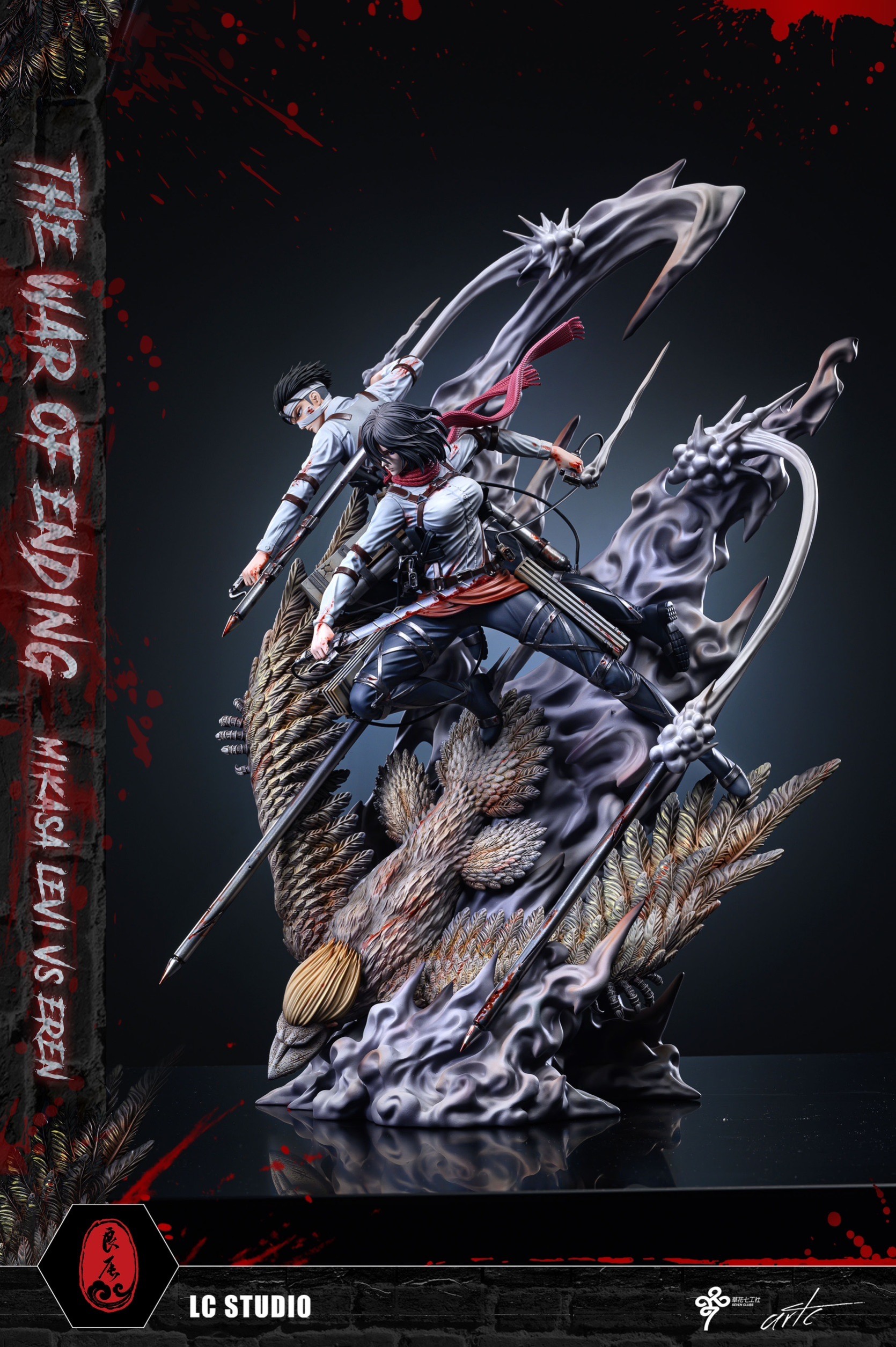 C Levi & Mikasa รีไวล์ มิคาสะ by LC Studio (มัดจำ) [[SOLD OUT]]