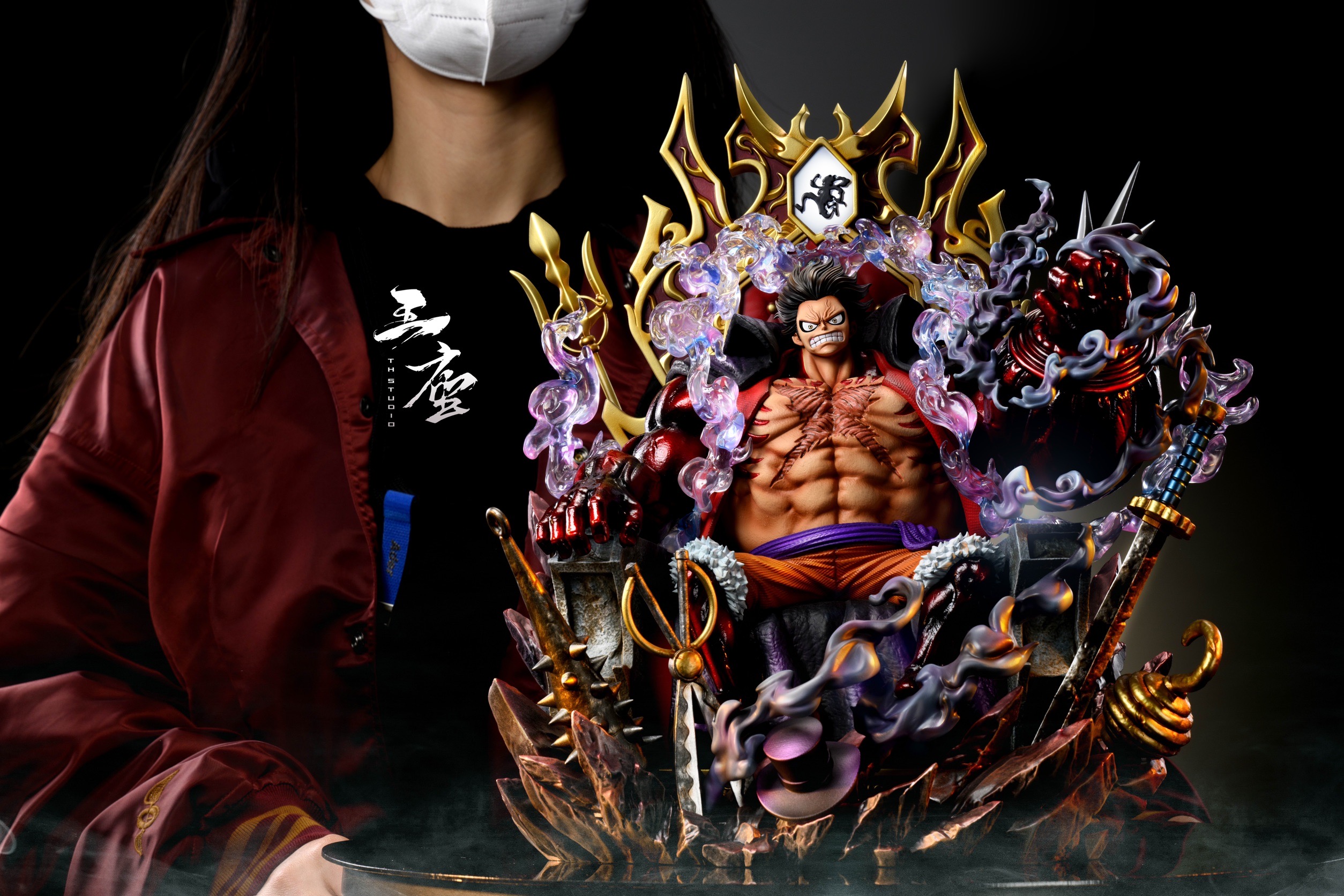 Luffy “ Pirate King On Throne “ ลูฟี่ by TH Studio (มัดจำ) [[SOLD OUT]]