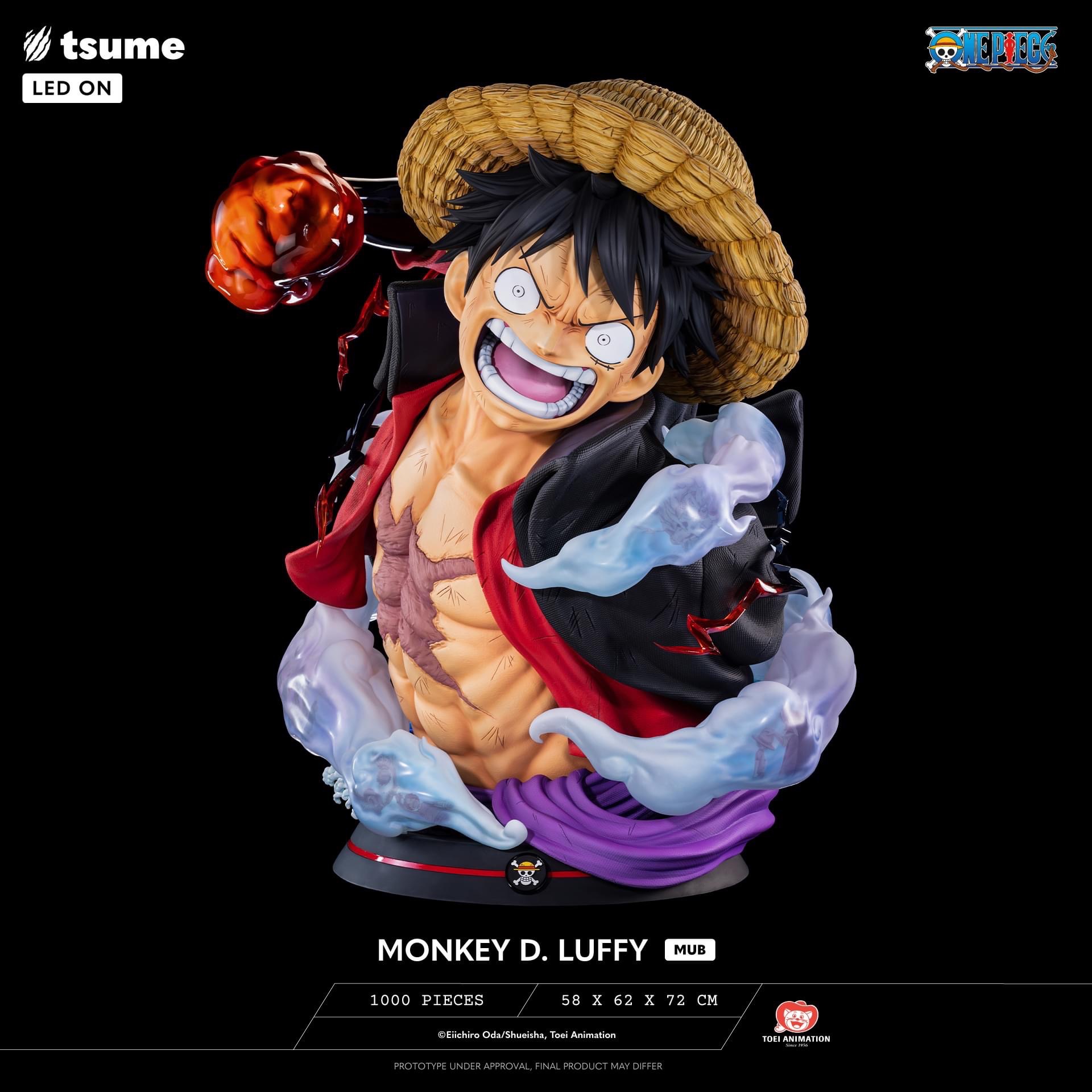 Monkey D. Luffy Bust by Tsume Art (มัดจำ) [[SOLD OUT]]