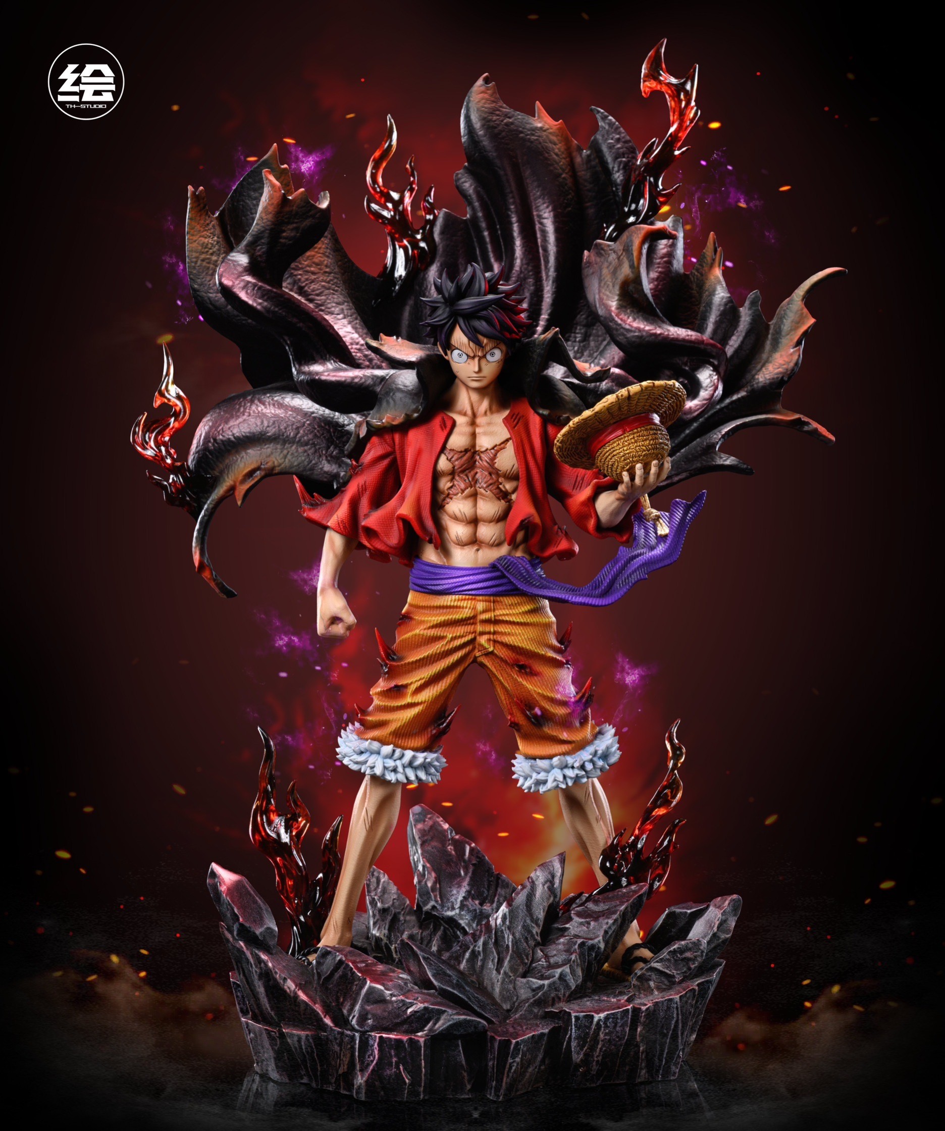 Regular Monkey D. Luffy Haki by TH Studio (มัดจำ) [[SOLD OUT]]