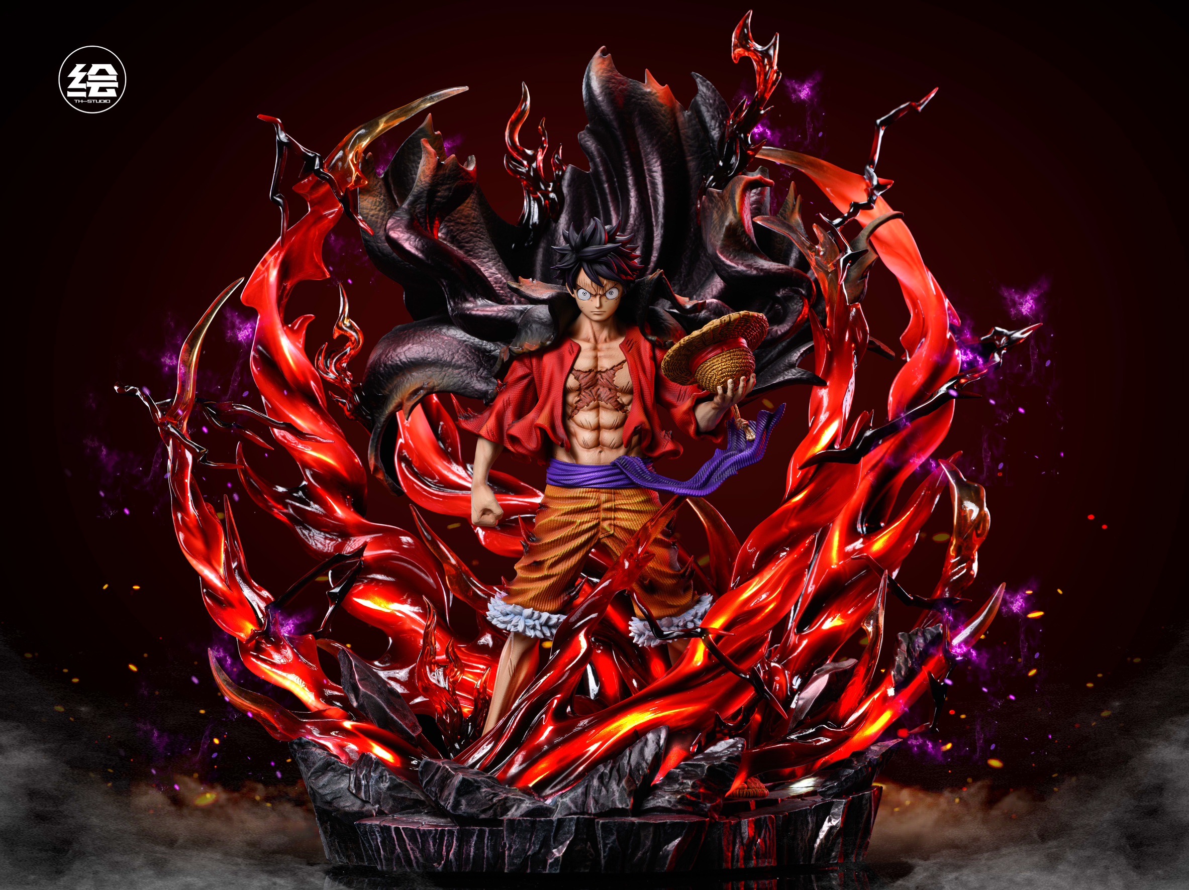 Deluxe Monkey D. Luffy Haki by TH Studio (มัดจำ) [[SOLD OUT]]