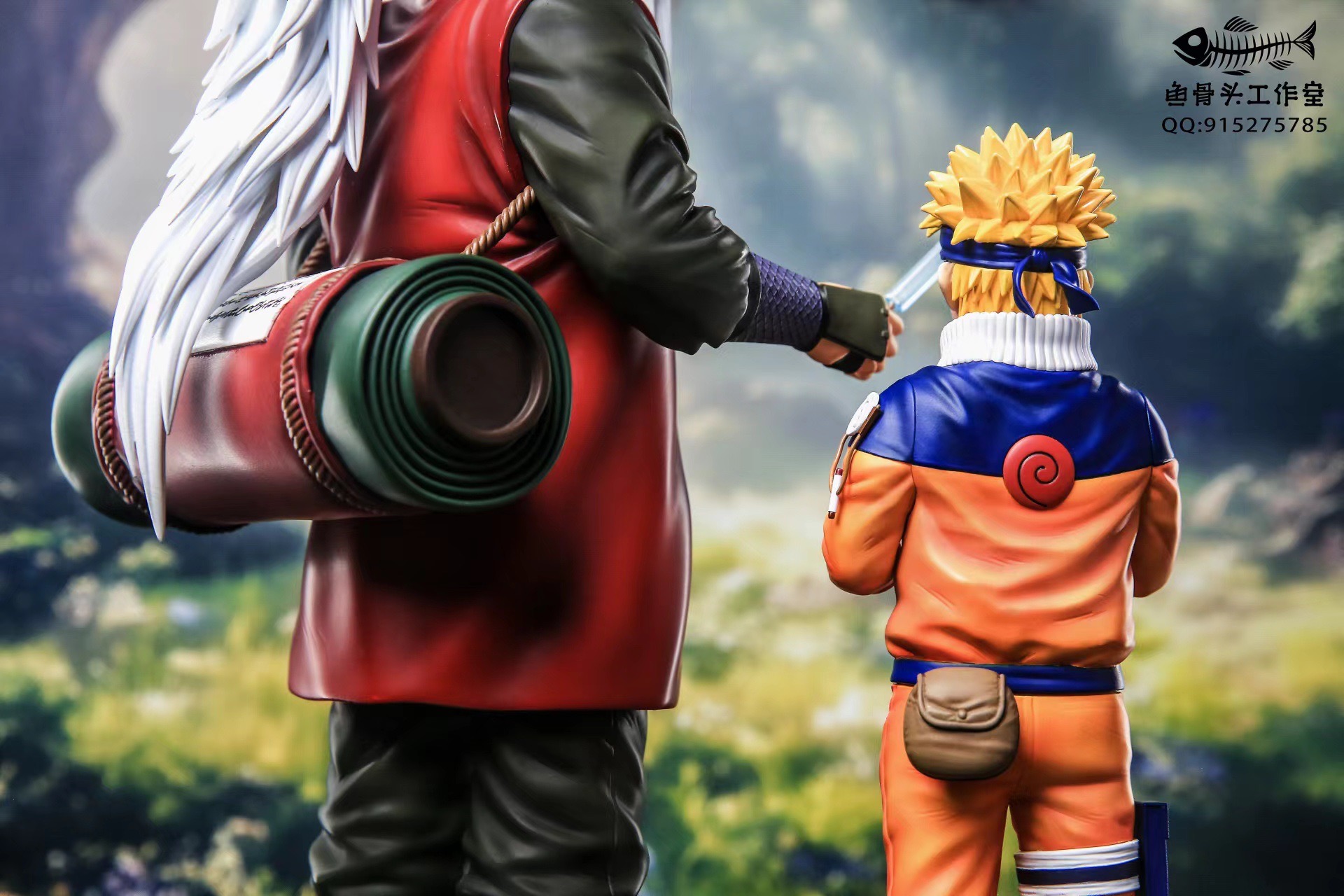 Naruto & Jiraiya นารูโตะ จิไรยะ by Fish Bone (มัดจำ)