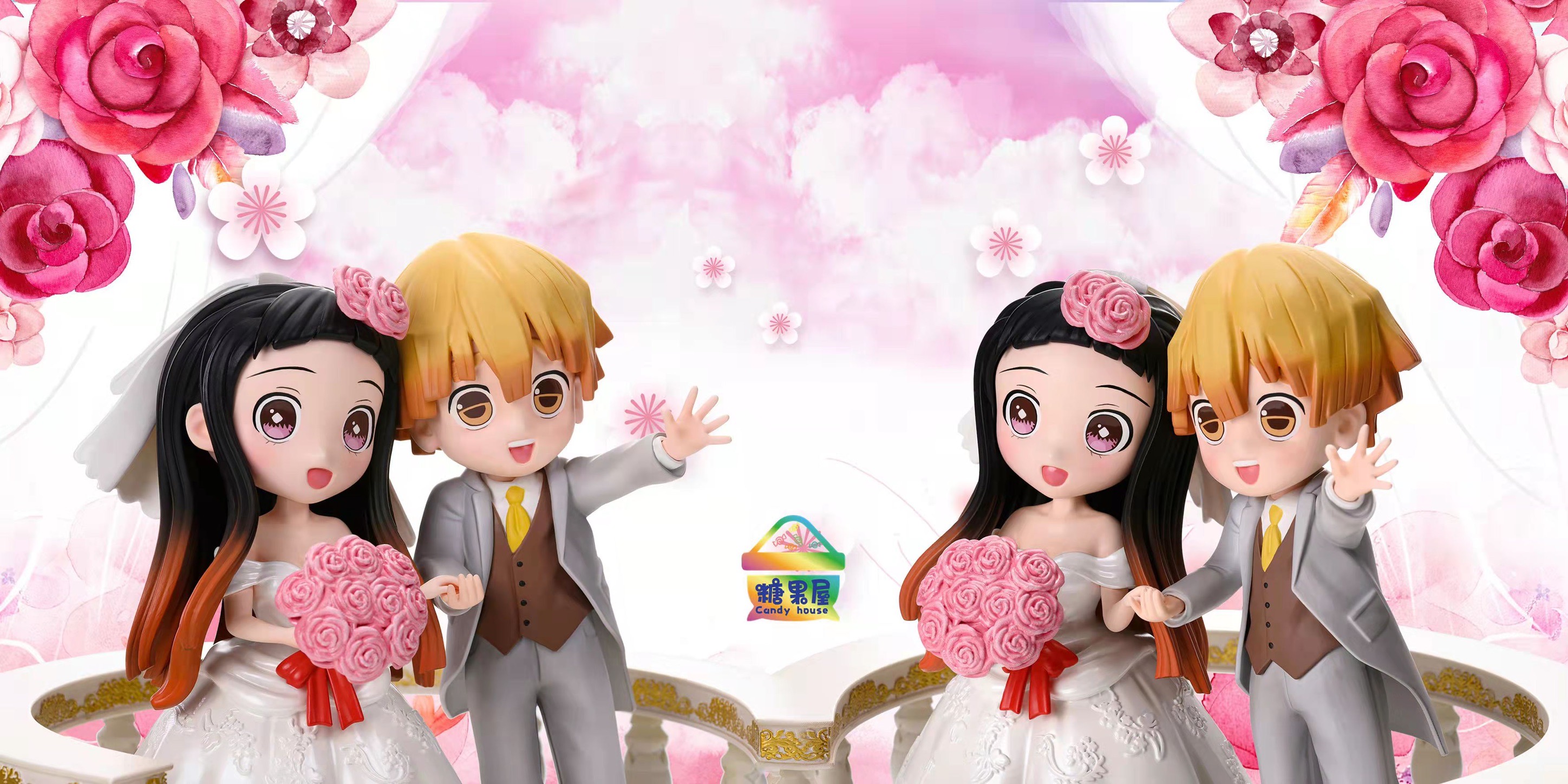 Nezuko & Zenitsu เน เซน Wedding by Candy House (มัดจำ)