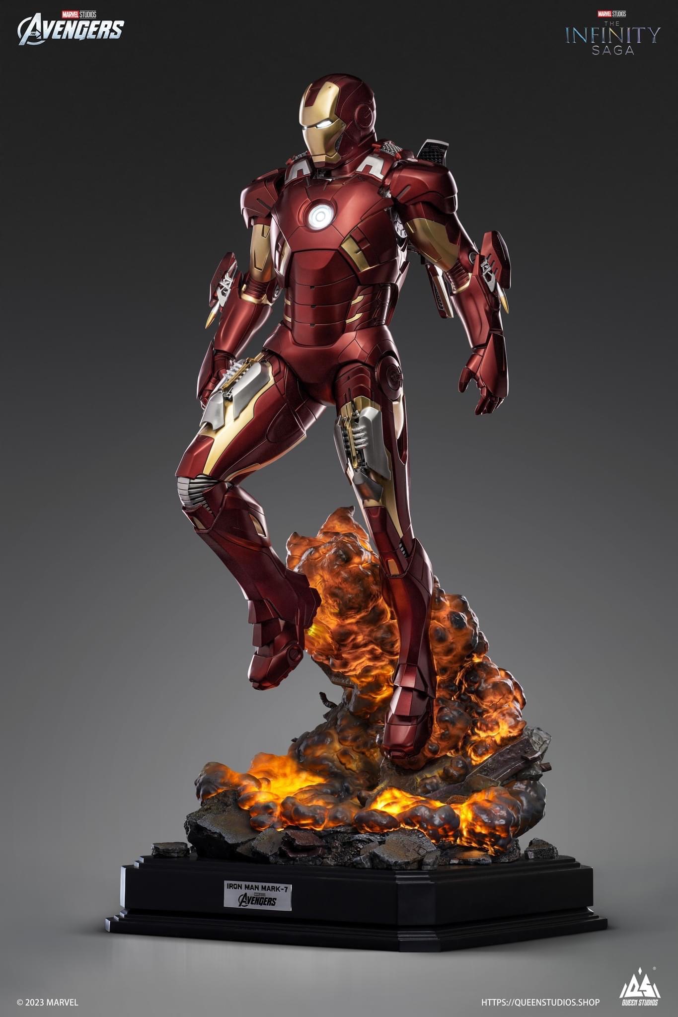 Normal 1/3 IRON MAN MK7 by Queen Studios (มัดจำ)