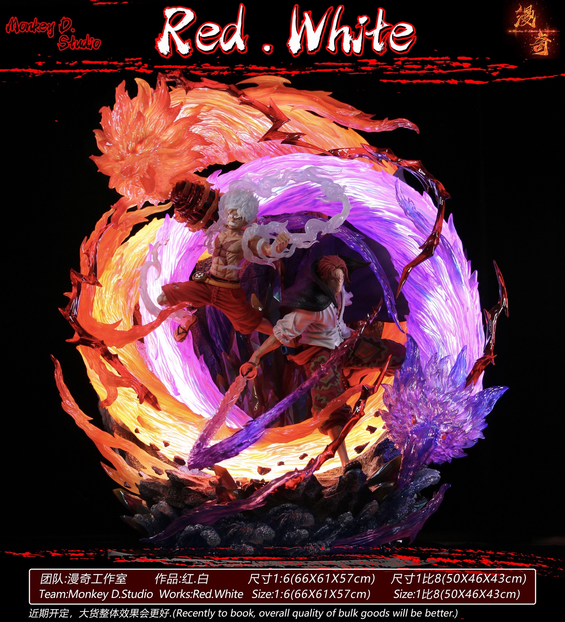 1/8 Red White ผมแดง นิกะ by Monkey D. Studio (มัดจำ) [[SOLD OUT]]