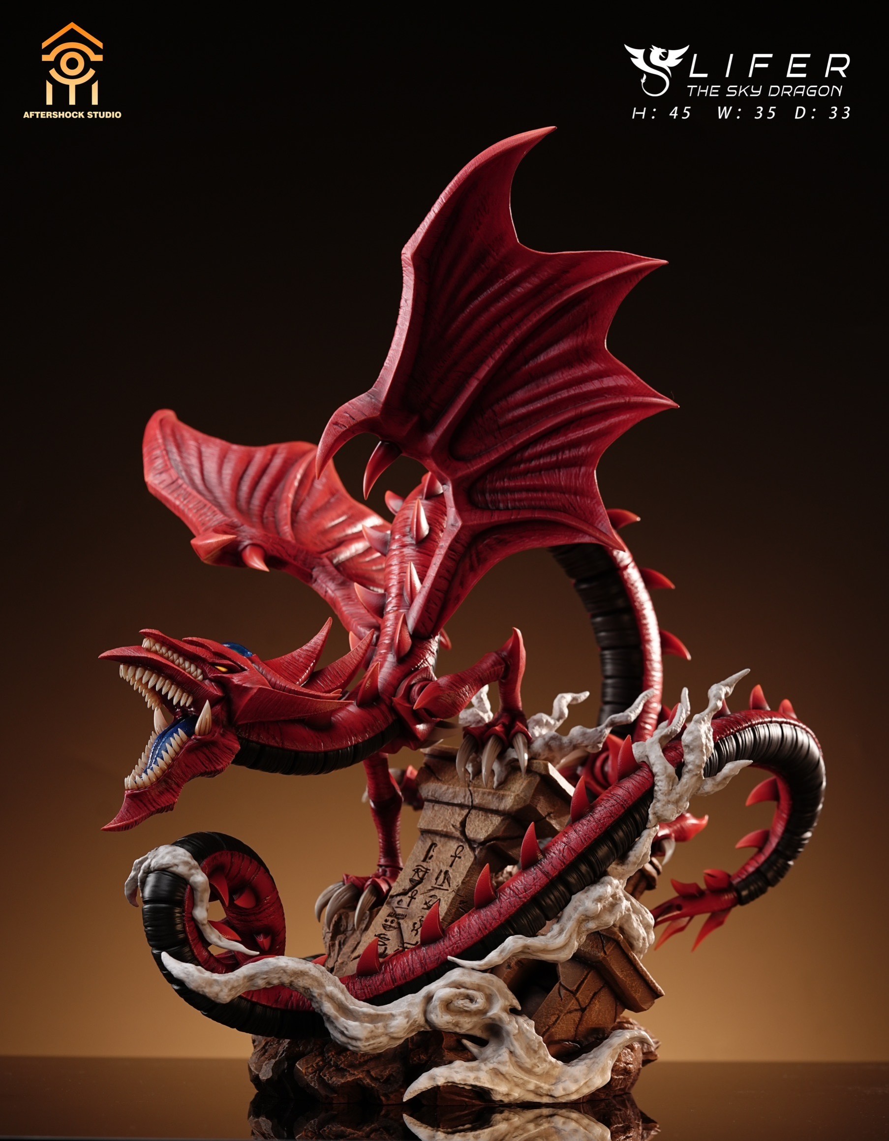 Sky Dragon Osiris มังกรฟ้า โอซิริส by After Shock (มัดจำ) [[SOLD OUT]]