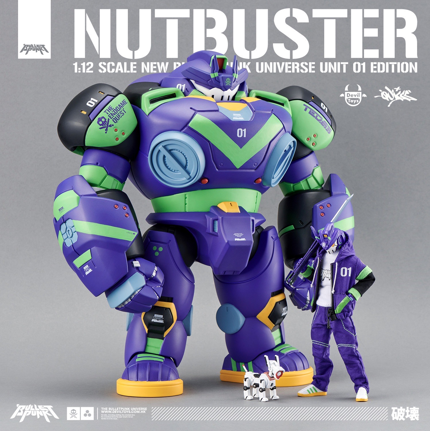 Deluxe TEQ63 & NUTBUSTER by Devil Toys (มัดจำ)