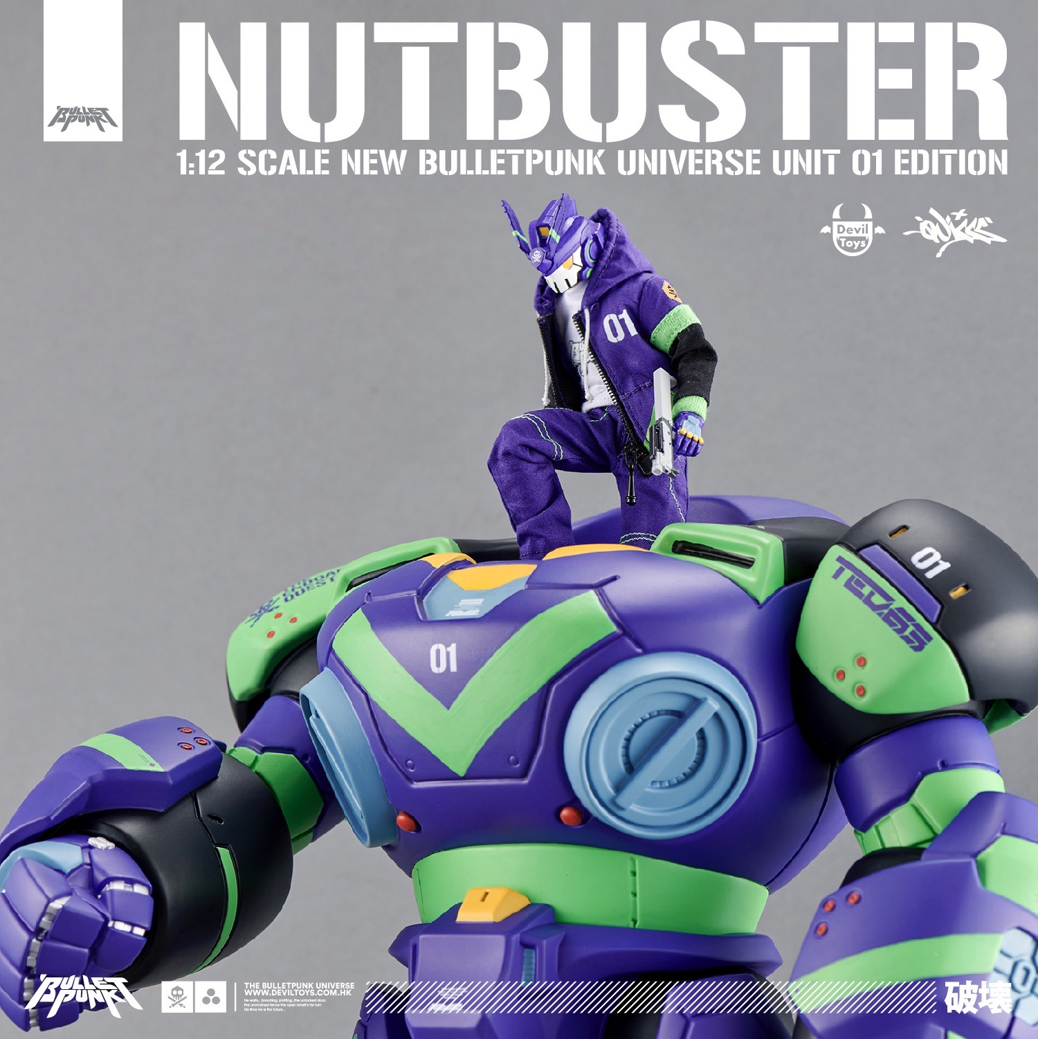 Deluxe TEQ63 & NUTBUSTER by Devil Toys (มัดจำ)