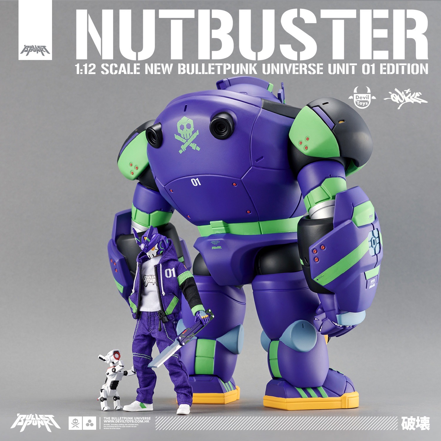 Deluxe TEQ63 & NUTBUSTER by Devil Toys (มัดจำ)