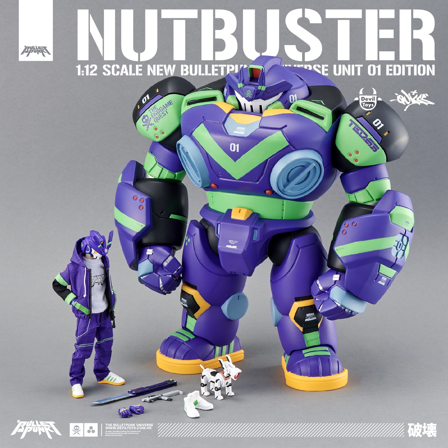 Deluxe TEQ63 & NUTBUSTER by Devil Toys (มัดจำ)