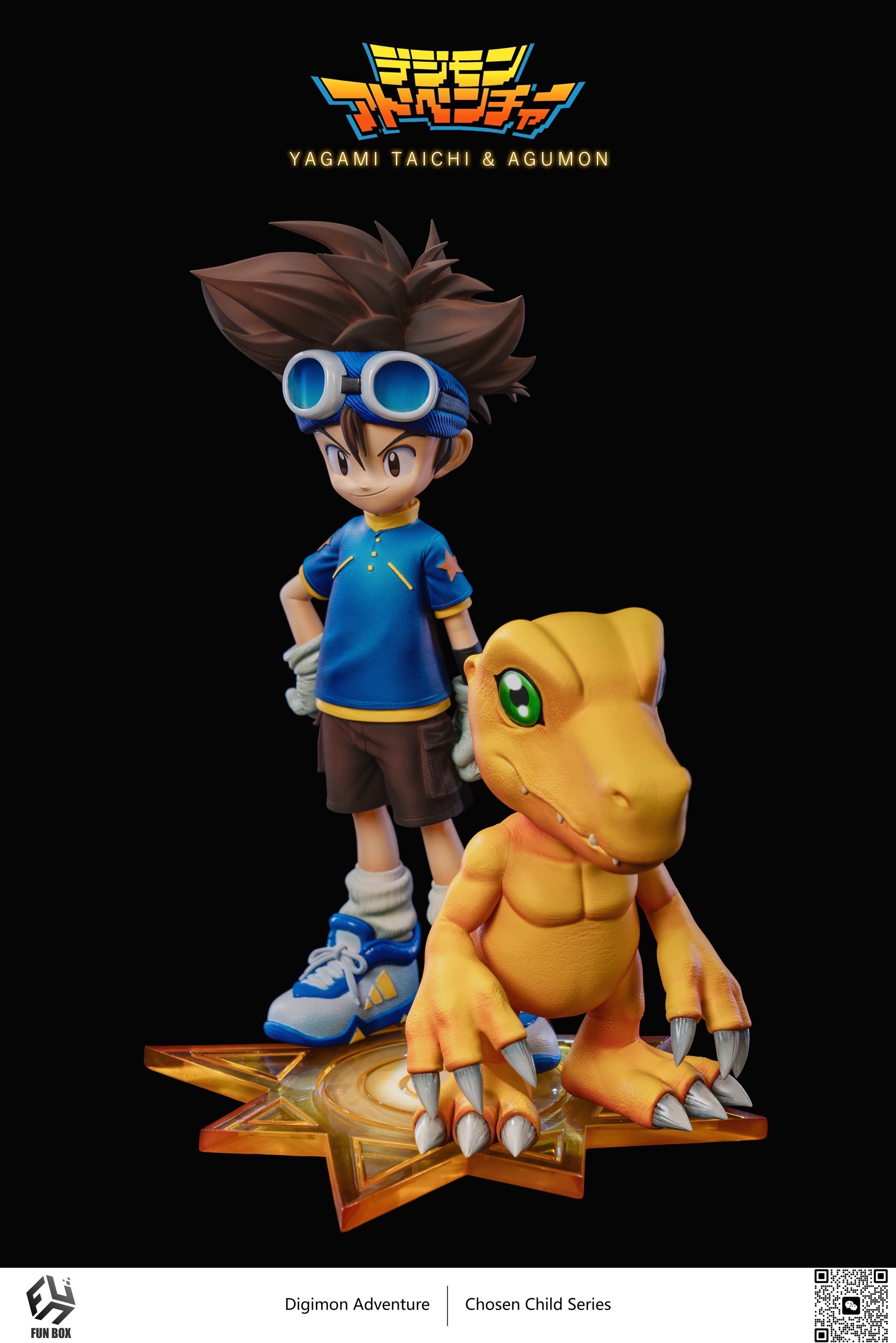 ขนาดMH Taichi & Agumon by Fun Box Studio (มัดจำ)