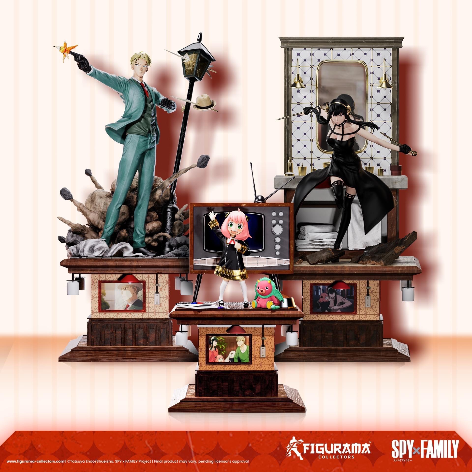 The Forger Family 3 in 1 Anya Loid Yor by Figurama Collectors (มัดจำ)