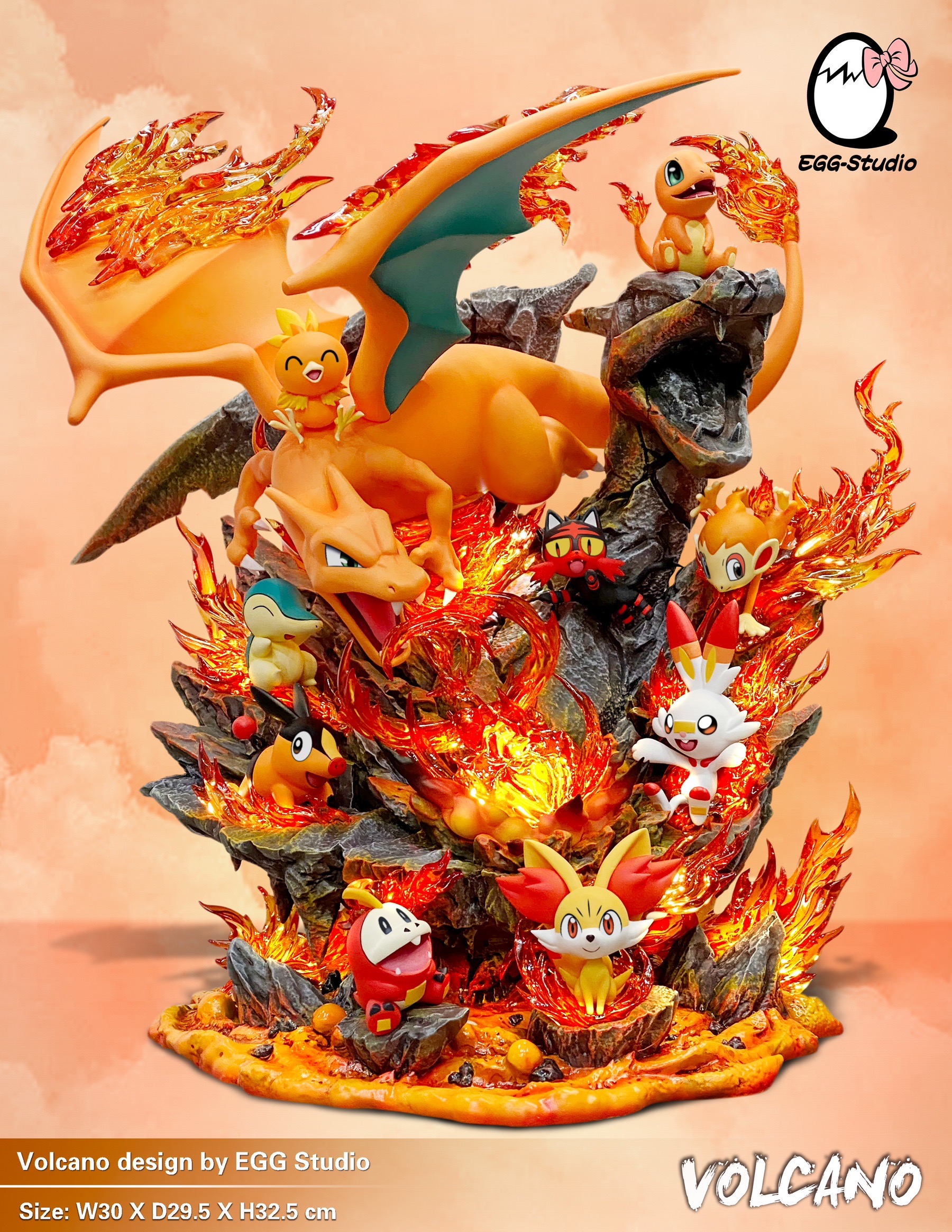 The Volcano รวมสายไฟ by Egg Studio (มัดจำ) [[SOLD OUT]]