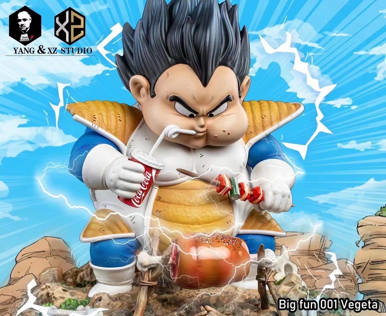 Vegeta Big Fun เบจิต้า กินจุ  XZ Studio (มัดจำ) [[SOLD OUT]]