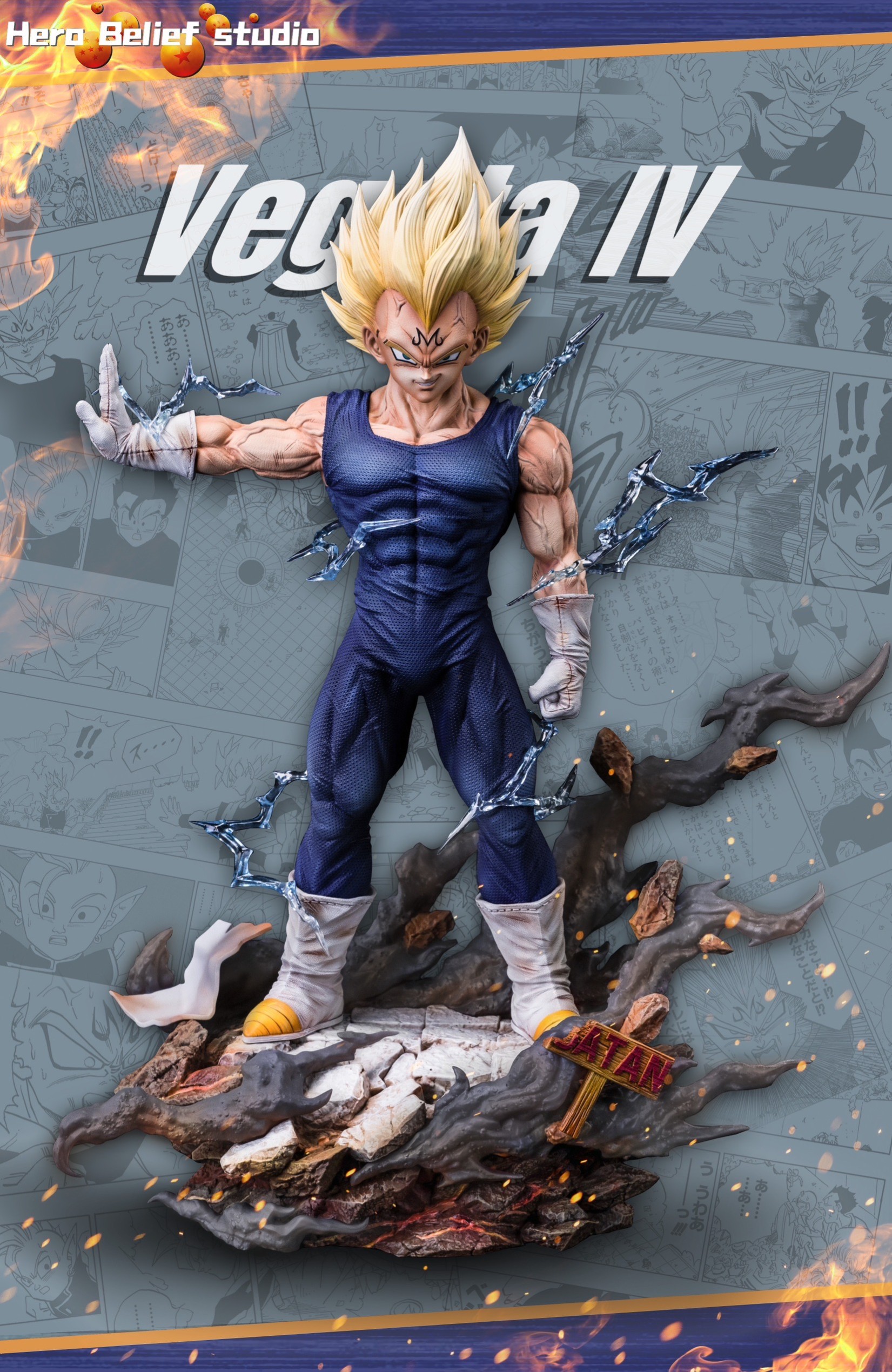 1/6 Vegeta เบจิต้า by Hero Belief Studio (มัดจำ) [[SOLD OUT]]