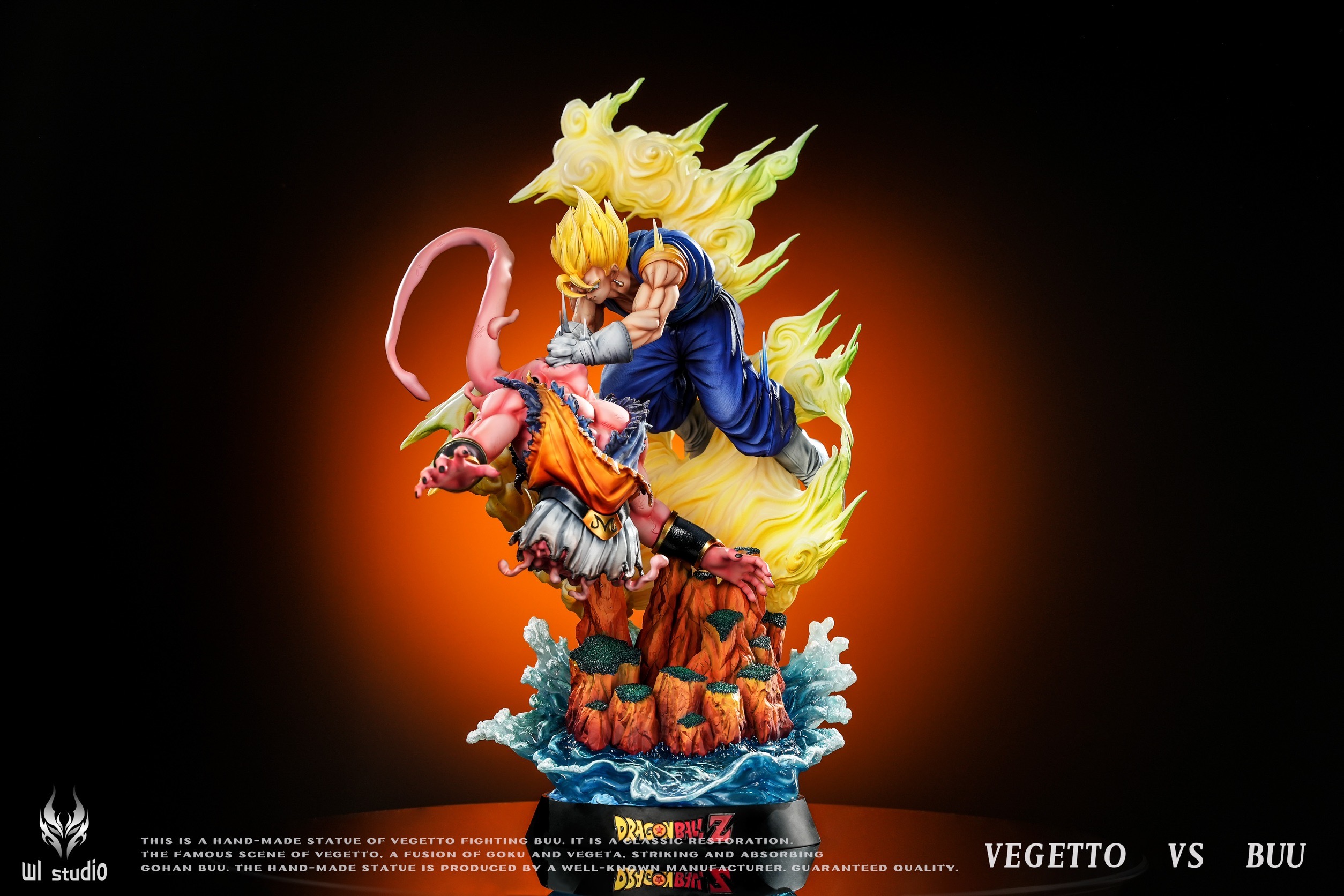 [1/4] Vegetto VS Buu เบจิโต้ จอมมารบู by WL Studio (มัดจำ)