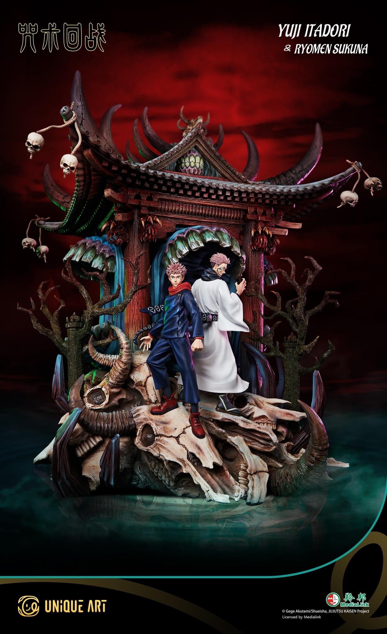 Yuji & Sukuna ยูจิ สุคุนะ by UNiQUE ART (มัดจำ) [[SOLD OUT]]