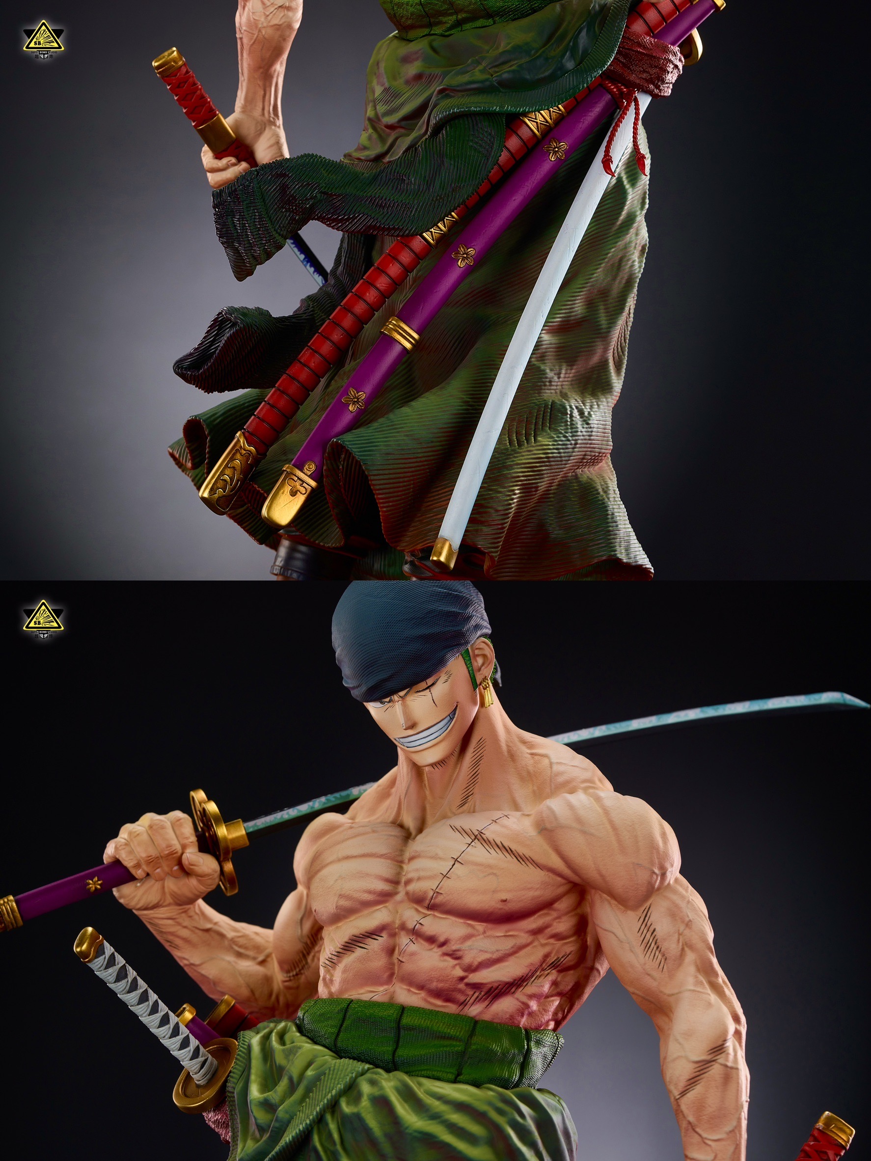 1/4 Roronoa Zoro นักล่าโจรสลัด โซโล by SBS ( Super Bomb Studio ) (มัดจำ)