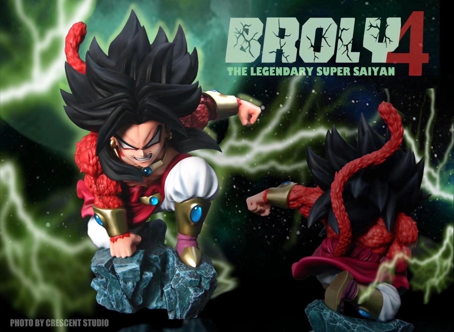 Broly โบรลี่ ซูปเปอร์ไซย่า 4 Cresent Studio (มัดจำ) [[SOLD OUT]]