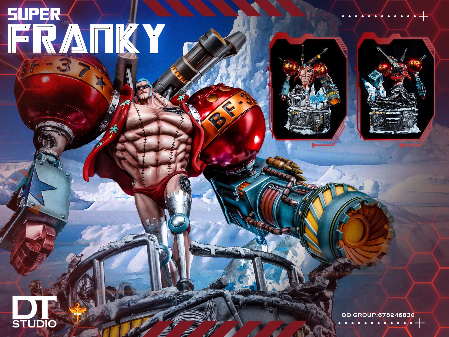 Cyborg Franky แฟรงกี้ ไซบอร์ก DT Studio (มัดจำ)[[SOLD OUT ]]