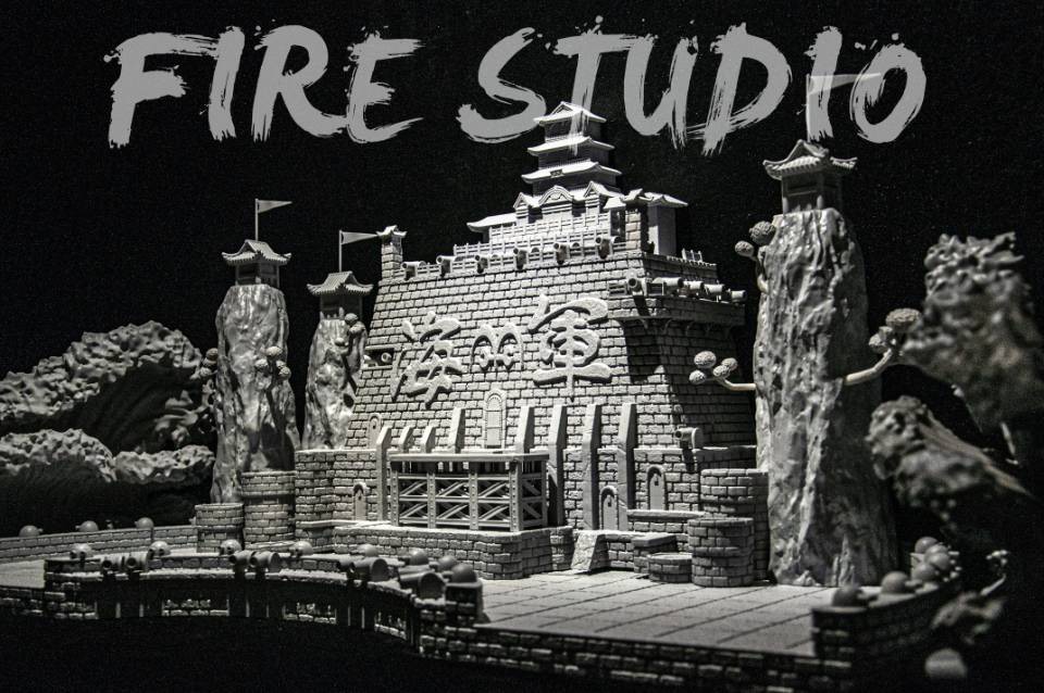 มารีนฟอร์ด Marineford Scene Fire Studio (มัดจำ[[SOLDOUT]]