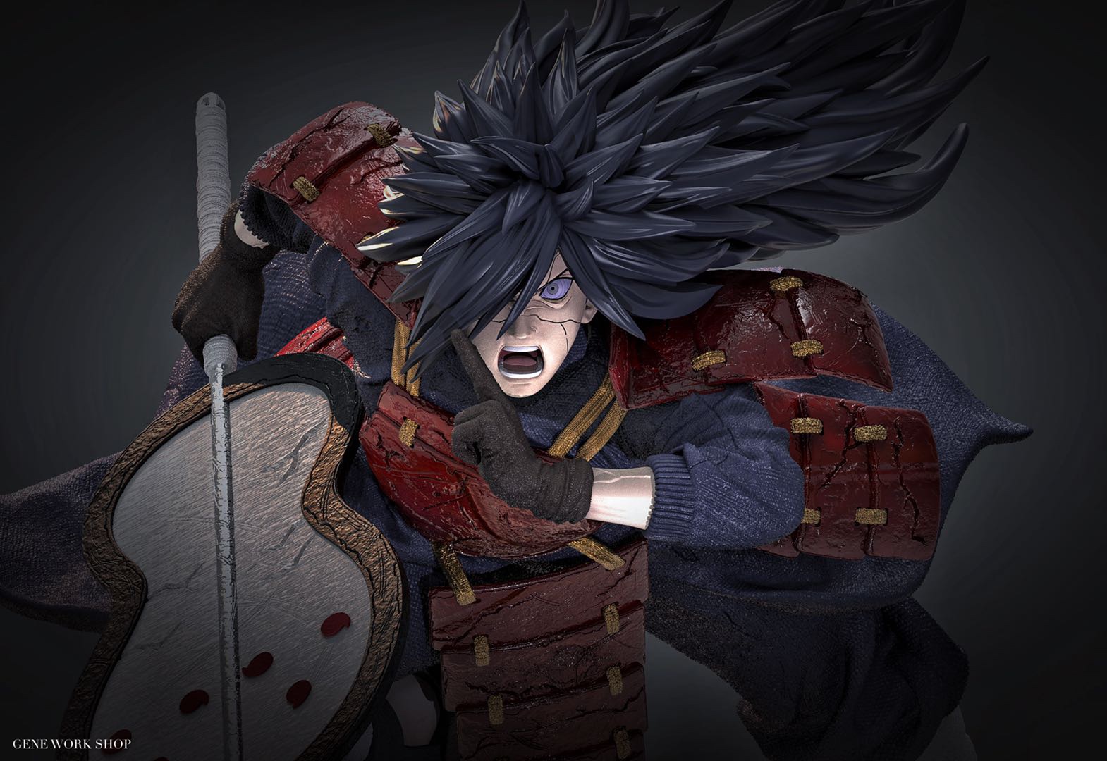 Naruto นารูโตะ Uchiha Madara Gene Work Shop (มัดจำ)[[SOLDOUT]]