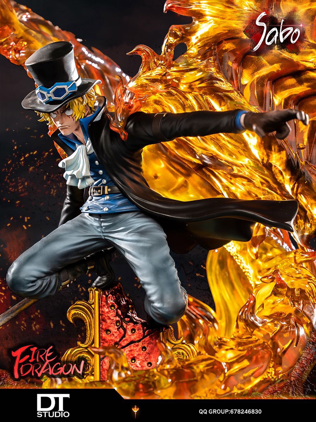 Sabo Fire Dragon ซาโบ้  DT Studio (มัดจำ) [[SOLD OUT]]