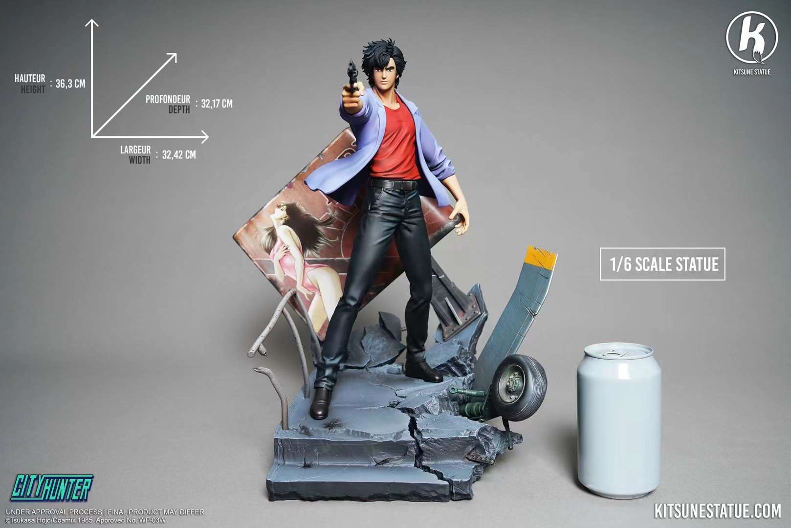 ซาเอบะ เรียว Saeba Ryo by Kitsune Statue (มัดจำ) [[SOLD OUT]]