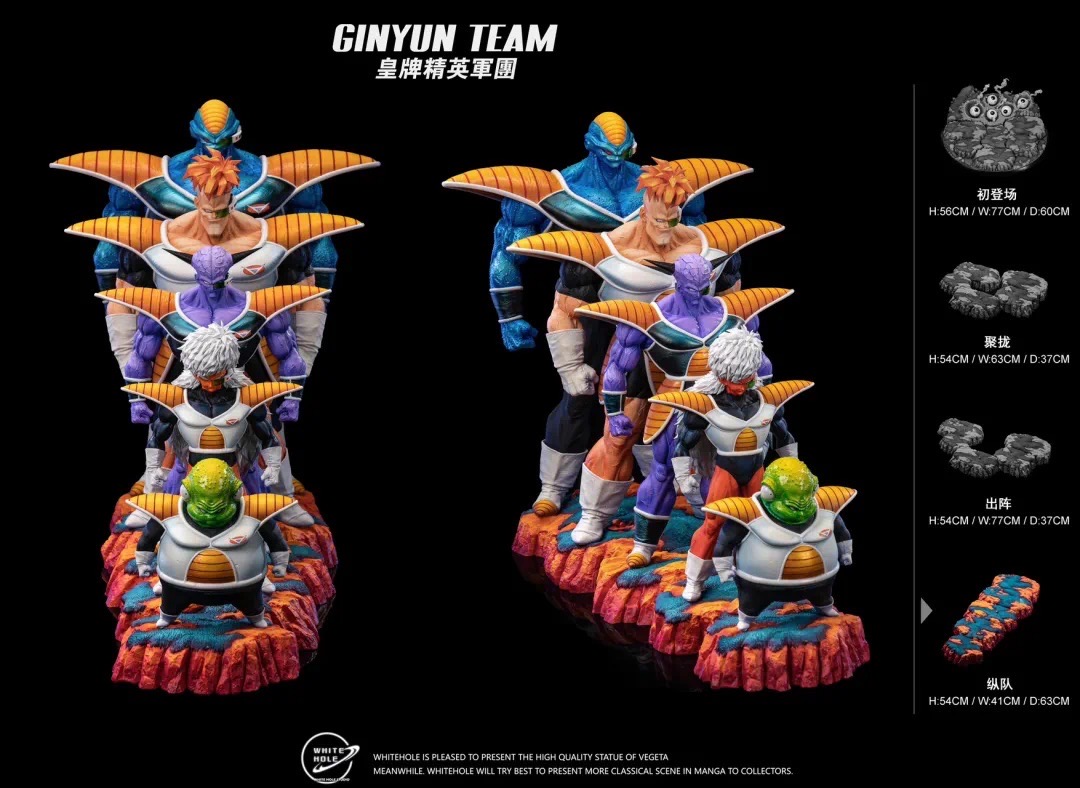 Regular หน่วยรบพิเศษกีนิว Ginyu Force by White Hole Studio (มัดจำ) [[SOLD OUT]]